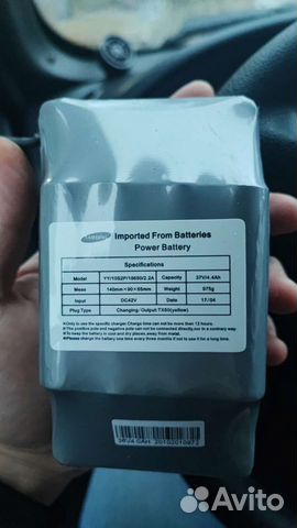 Акб на Гироскутер 36в 4,4а