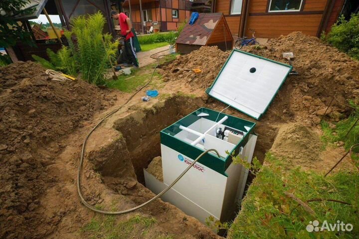 Септик и кессон под ключ. Обустройство скважины