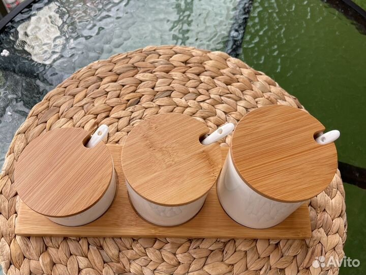 Набор баночек для специй