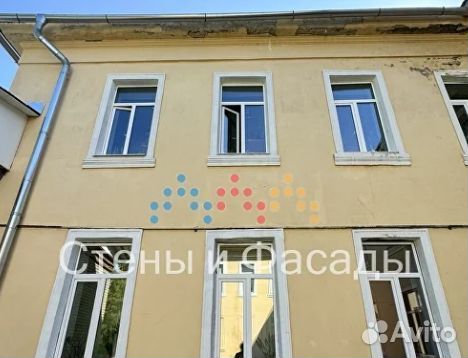 Ремонт фасада здания