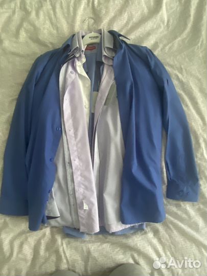Новые мужские рубашки 158 размер