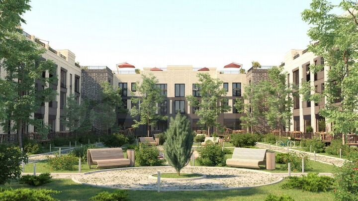 2-к. квартира, 65,3 м², 2/3 эт.