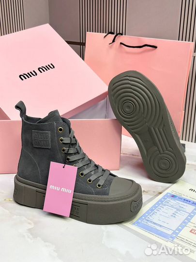 Кроссовки Кеды Miu Miu женские Размер 36-40