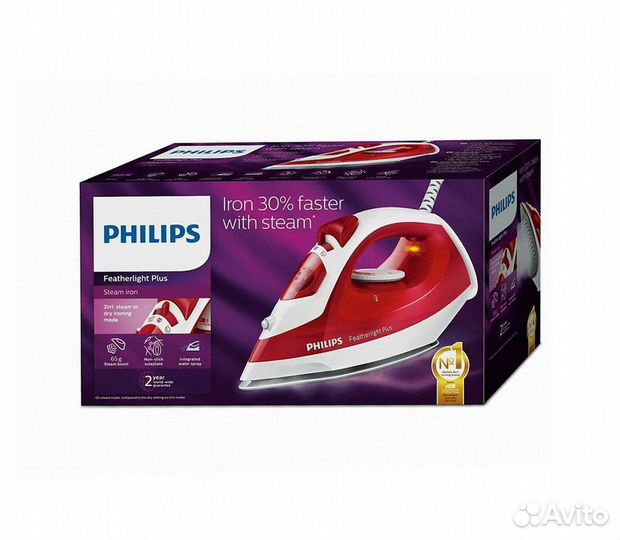 Новый утюг Philips 1400 Вт