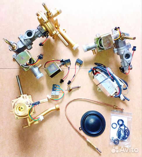 Водяной узел колонки Нева 4510 вместо пластика