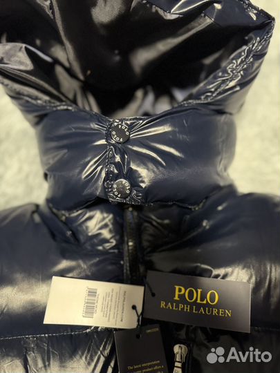 Пуховик Polo ralf lauren глянцевый