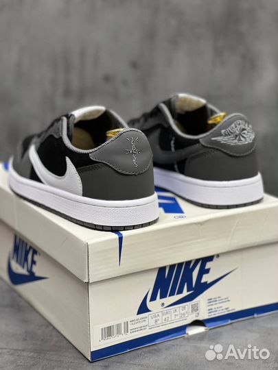 Кроссовки Air Jordan travis Scott olive 37-45