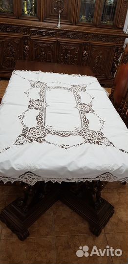 Скатерть антикварная