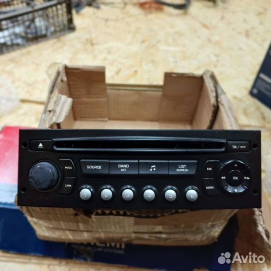 Магнитола citroen c4