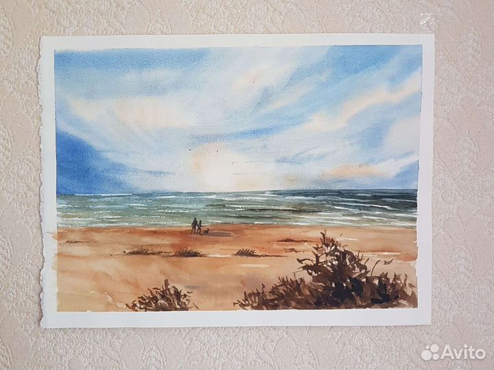 Картина акварель