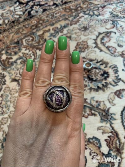 Серебряное кольцо