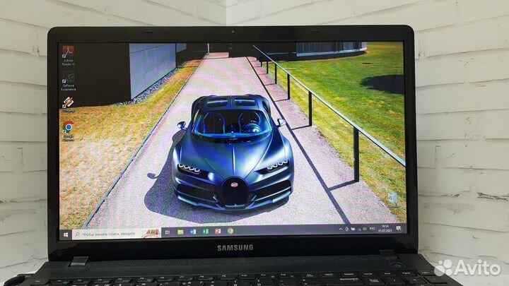 Игровой ноутбук Samsung /2видеокарты/4Gb/SSD+HDD