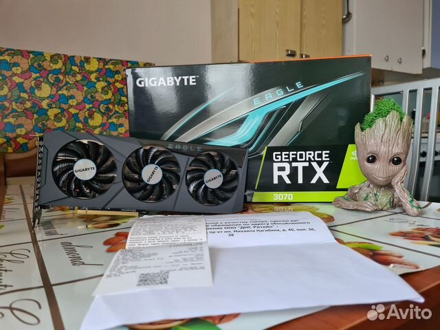 Gigabyte RTX 3070 на гарантии Днс Самсунг купить в Краснодаре ...