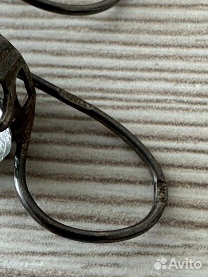 Серьги серебро 875 СССР