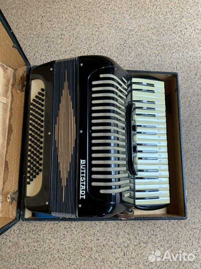 Аккордеон винтажный трофейный Buttstadt