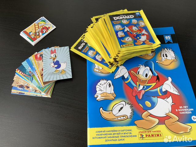 Наклейки Дональд Дак Panini