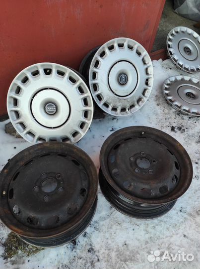 Продам диски с колпаками