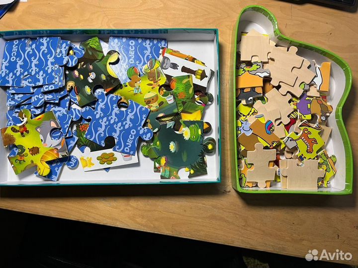 Djeco Vilac пазл деревянный