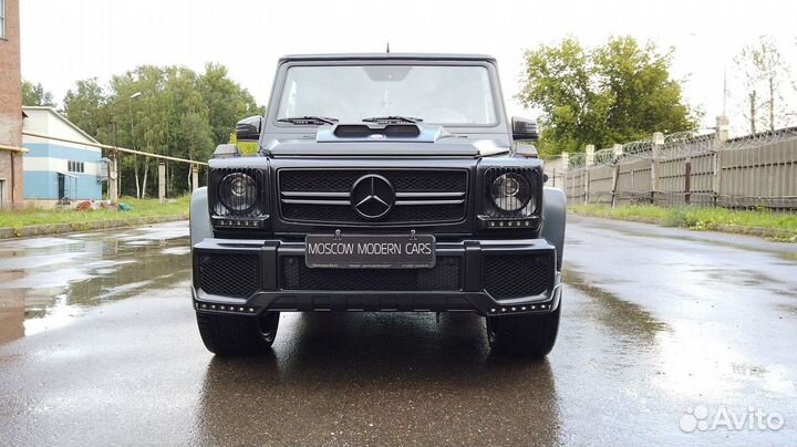 Накладка Brabus на капот Mercedes W463