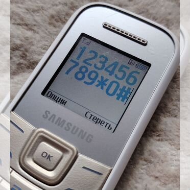Samsung GT-E1200, 1 SIM