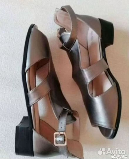 Сандалии женские 40 натуральная кожа