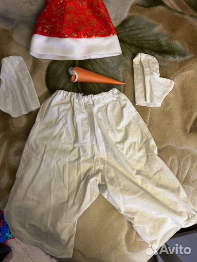 Костюм снеговика 116-122