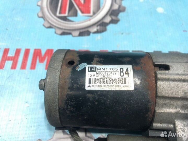 Стартер Mitsubishi Pajero V75W 6G74 №225 2004