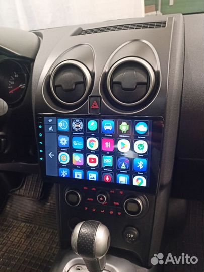 Магнитола на Nissan qashqai j10, android