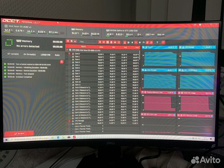 Мощьный игровой пк Intel Xeon E5 2680 V3 12 ядер