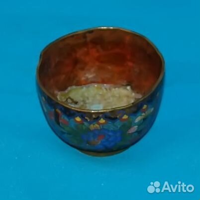 Ваза Перегородчатая эмаль. Китай