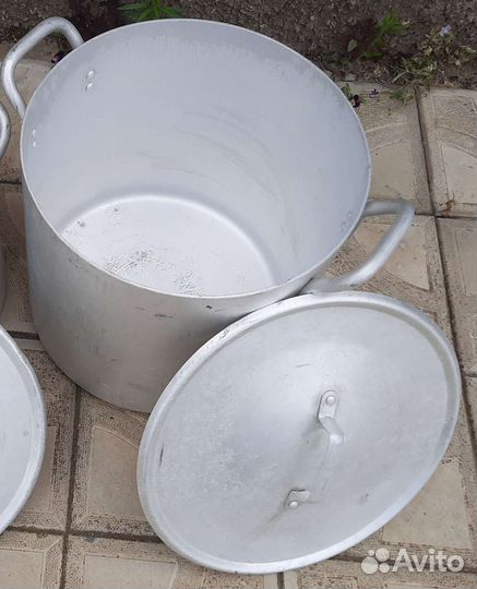 Кастрюля алюминиевая 30 литров