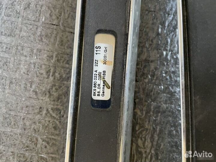 Рейлинги комплект Audi A4 B8 2.0 tfsi multitronic