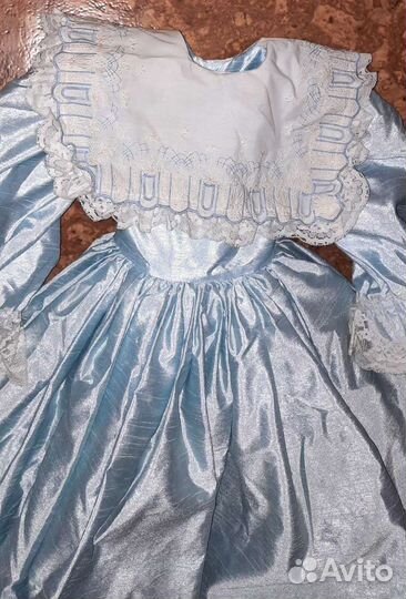 Винтажный Наряд/Платье для Большой/Огромной Куклы