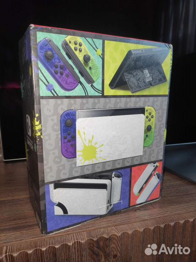 Nintendo switch oled splatoon 3 edition