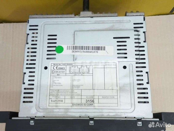 Штатная магнитола Равон Нексия Р3