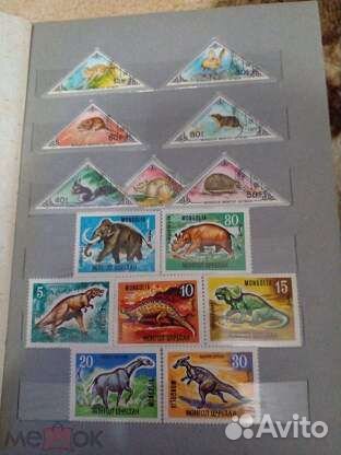 Альбом с марками Монголии