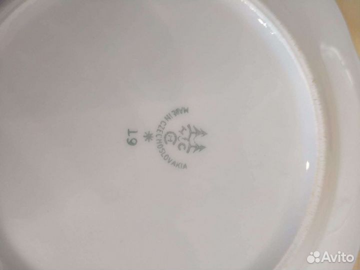 Фарфоровые тарелки Чехословакия