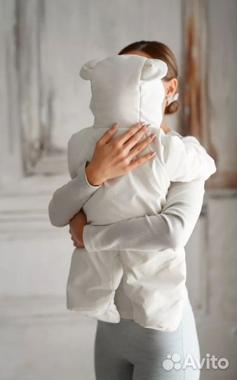 Конверт комбинезон на выписку для новорожденного