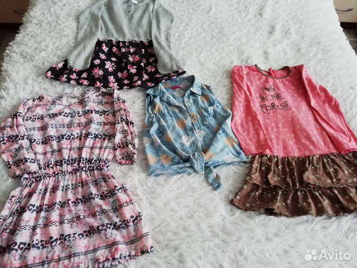 Пакет вещей для девочки 122 128