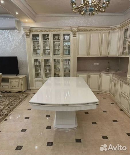 Обеденная группа стол и стулья премиум качества