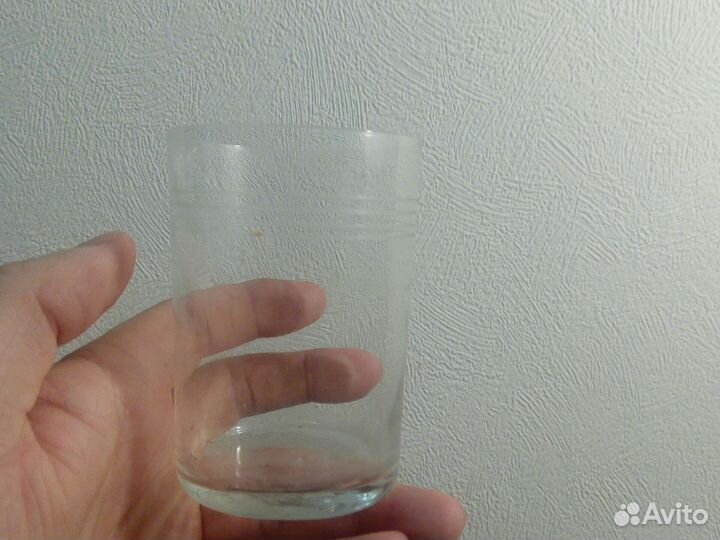 Стакан тонкий для подстаканника,граненые