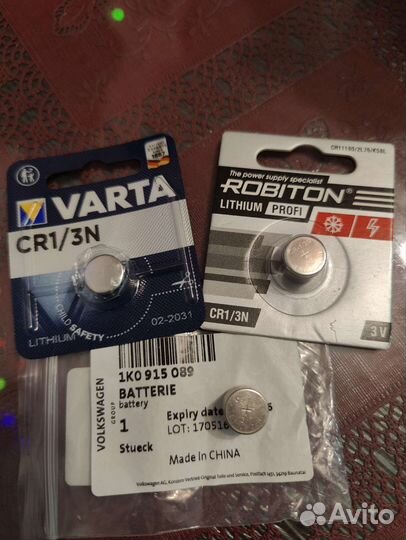 Батарейка пульта Webasto CR1/3N CR11108