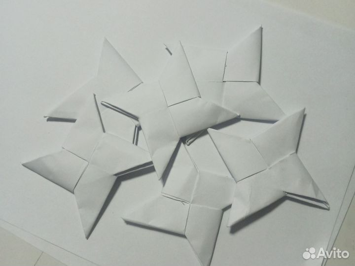 Бумажные сюрикены