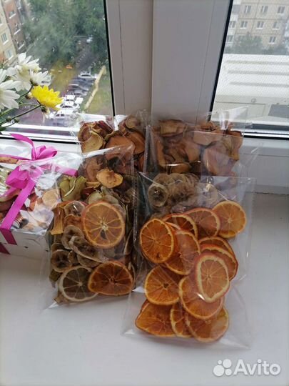 Сушенные яблоки. Фруктовые чипсы фрипсы