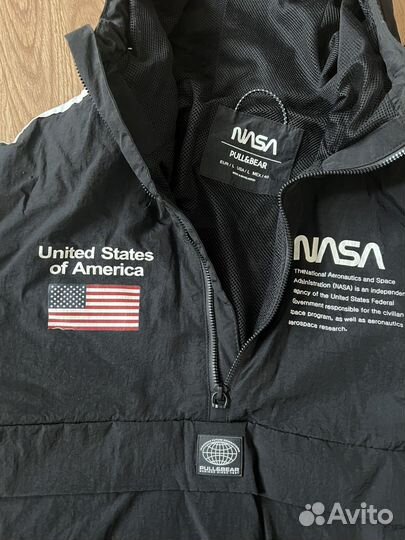 Анорак ветровка абсолютно новый Pull&Bear L