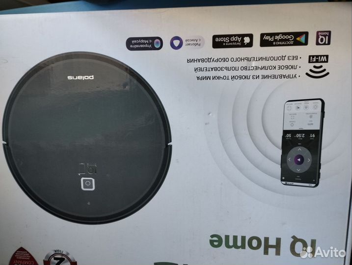 Робот пылесос polaris pvcr 4105