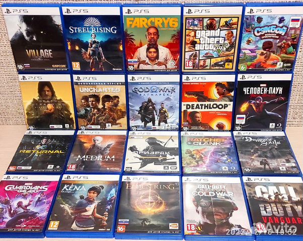 Игры для приставок ps5