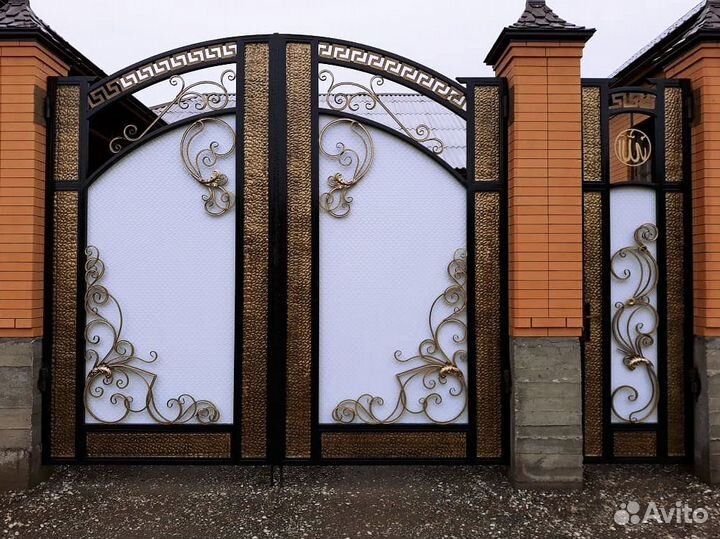 Кованные ворота