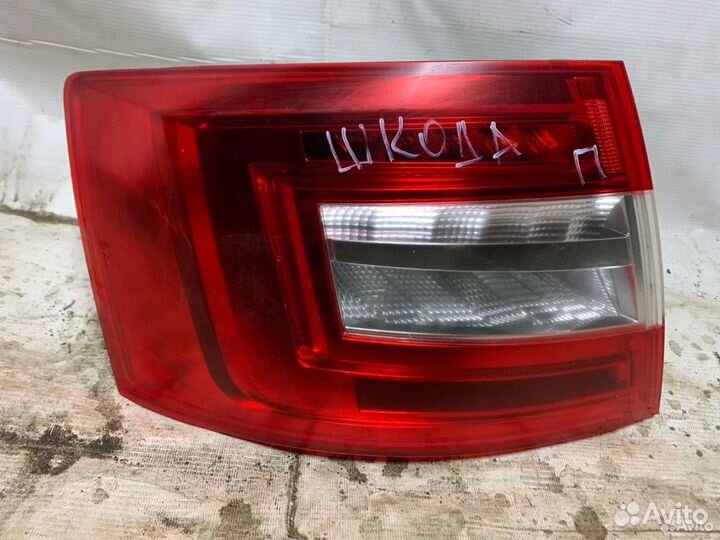 Фонарь задний левый Skoda octavia a7