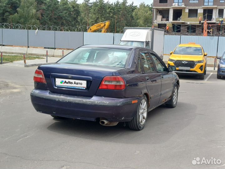 Volvo S40 1.6 МТ, 2001, 289 123 км